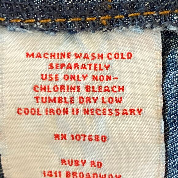 Ruby Rd. Blue Embroidered Denim Jacket - Picture 11 of 11